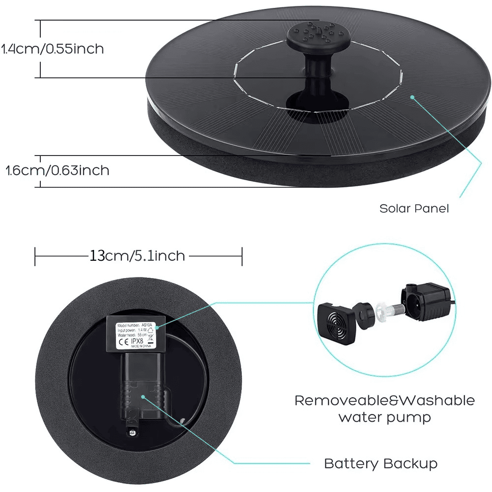 Solar Fountain Pump